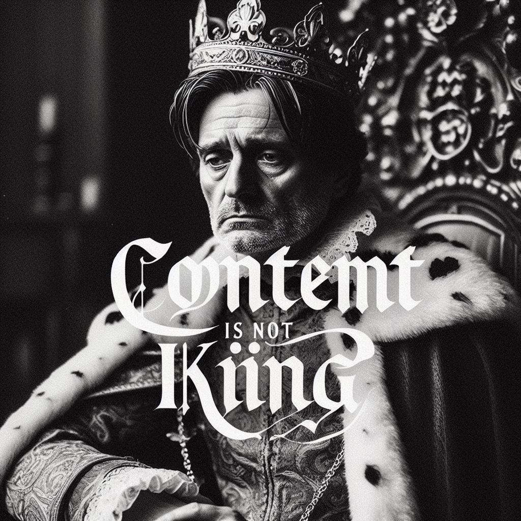 Content does not feel like king as it is not benefiting from the FAST Channel bubble